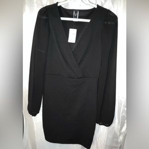 Windsor Black MIDI dress